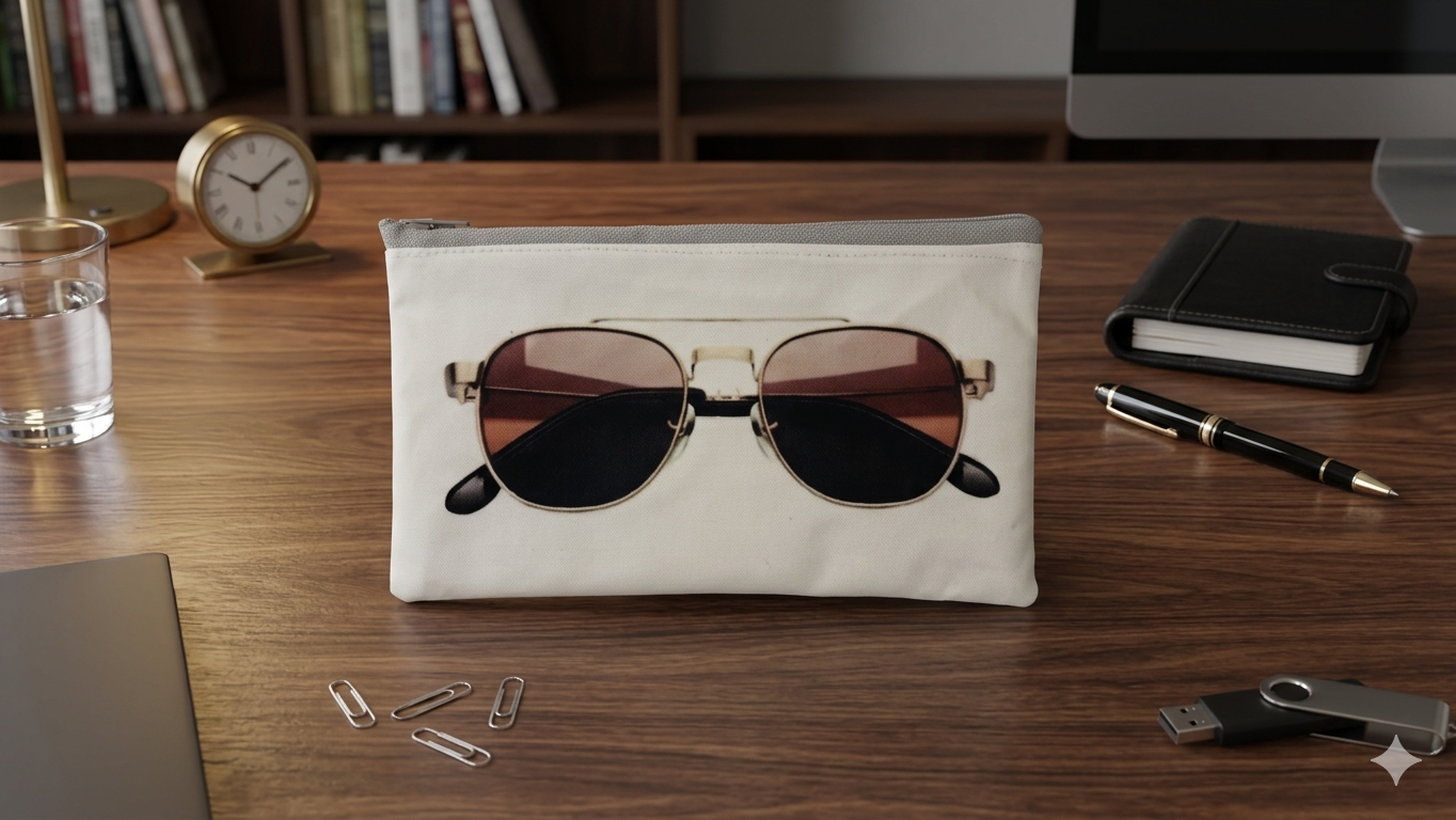 Pochette à lunettes