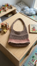 Sac à main enfants, fait au crochet