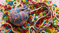 Petit sac en forme de bourse pour enfants fait au crochet
