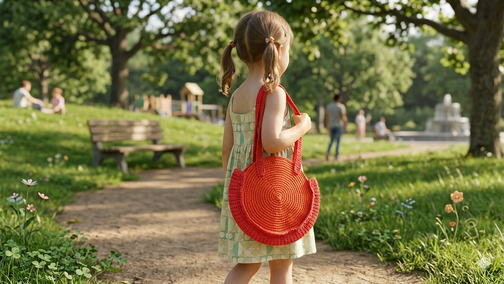 Sac à main pour enfants au crochet